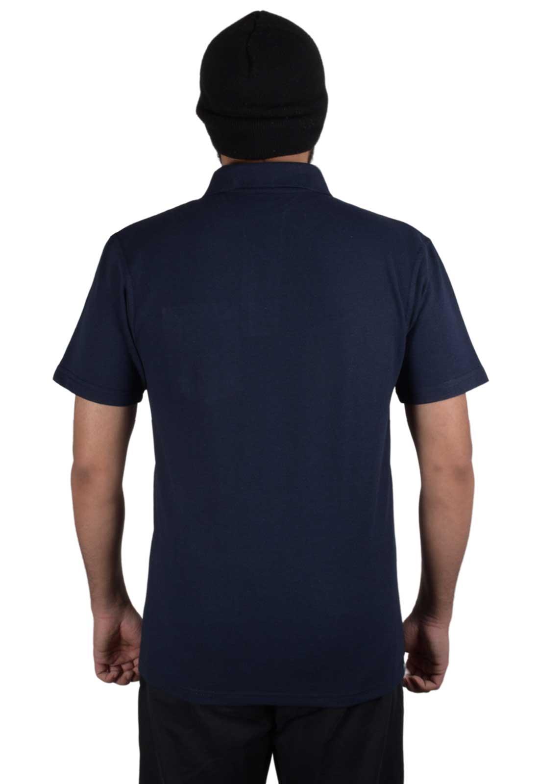 Mens Polo Shirts Casual Work T Shirt Pocket Plain Pique Classic Short Sleeve Tee - Picture 10 of 10