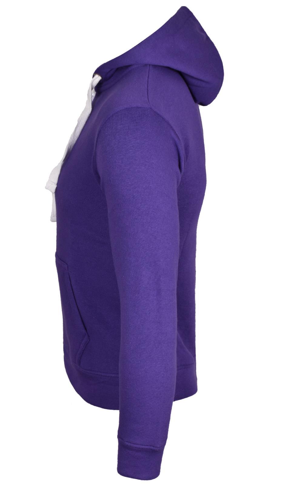 Kids Zip up Hoodie Sweatshirts PE School Jumpers Fleece Hoodies For Boys Girls - Picture 147 of 264