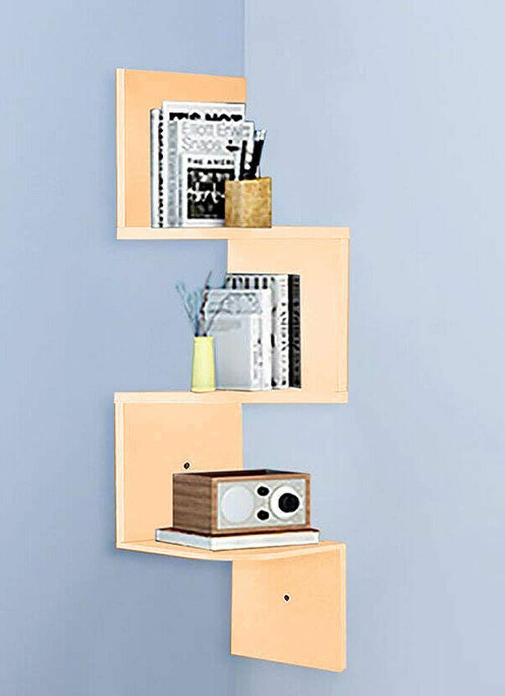 Estantes flotantes de pared de 2/3/5 niveles estante de la Esquina