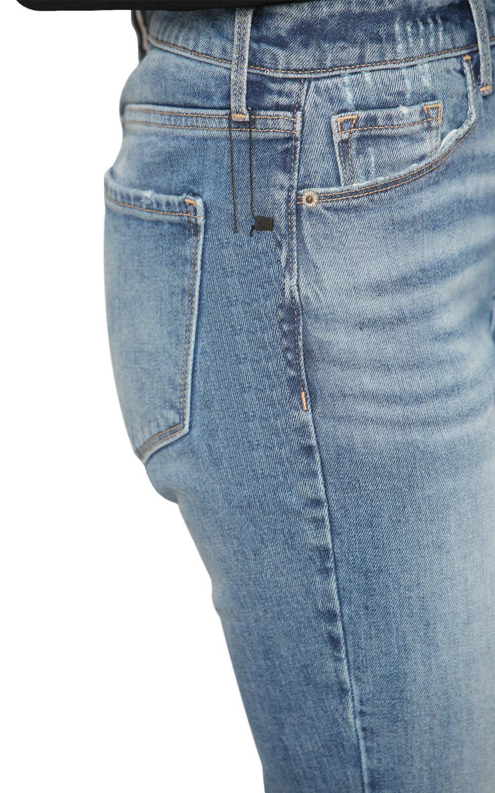 Pantalones de mezclilla para mujer Bootcut elásticos tiro medio acampanados pantalones largos pantalones talla 6-30 - Imagen 50 de 62