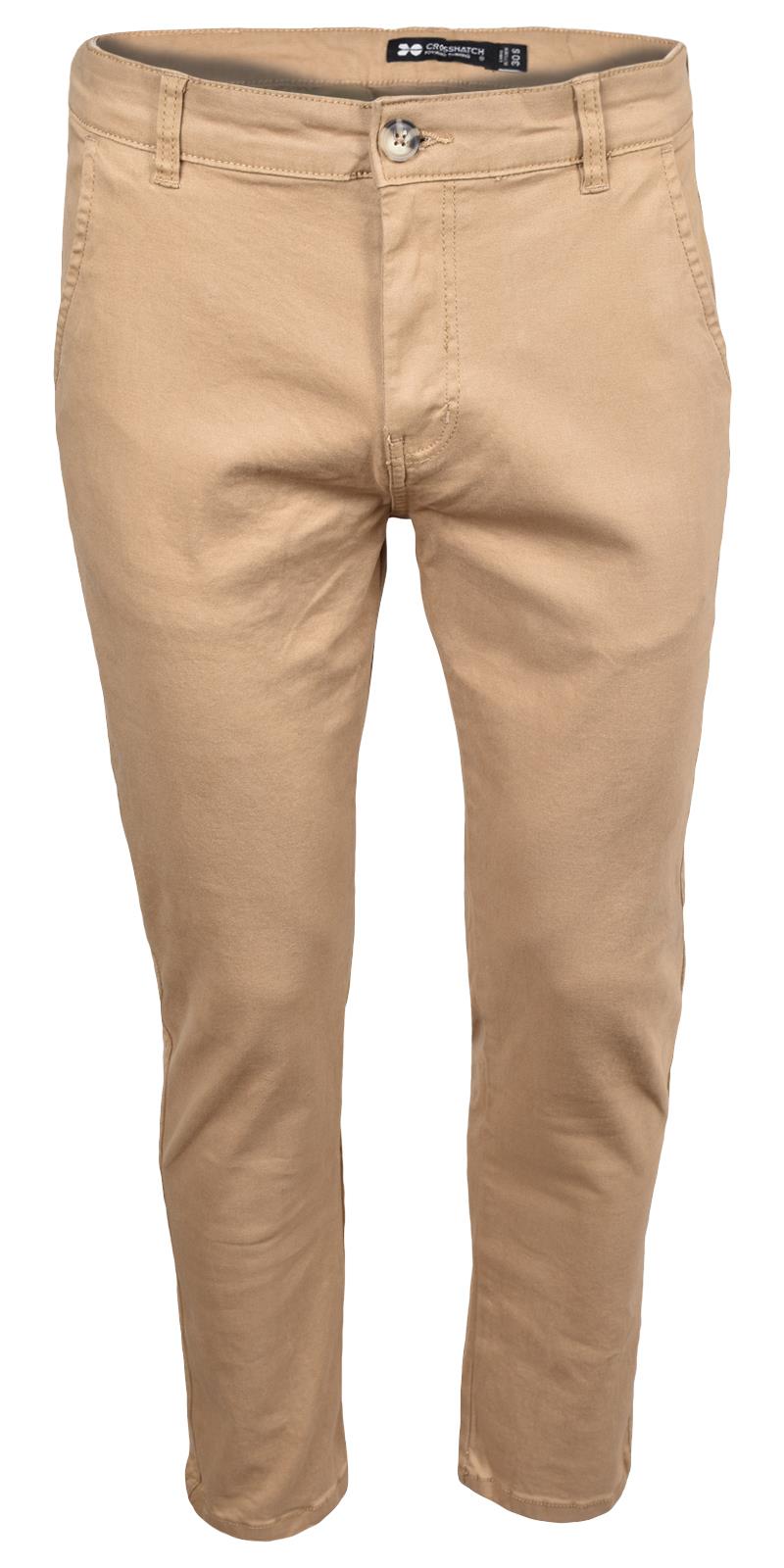 Pantalones de mezclilla CROSSHATCH para hombre elásticos chinos de diseñador informales de trabajo baratos - Imagen 70 de 74