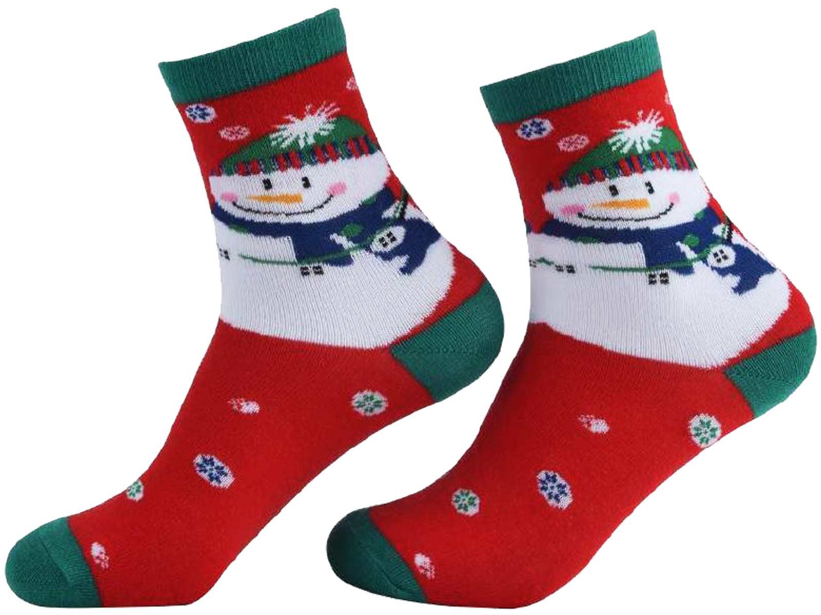 Kids Socks Novelty Stocking Boys Polycotton Xmas Winter Christmas Girls Gifts UK - Picture 8 of 14