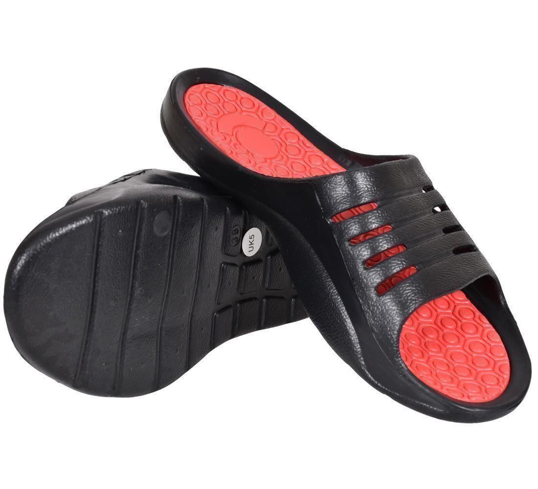 Ladies Sandals Slider Mule Pool Beach Flat Lightweight Comfortable UK Shoes 3-8 - Picture 21 of 35