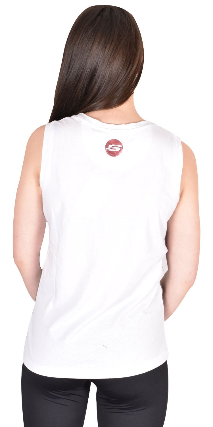 Womens Yoga Vest Sports Gym Fitness Sleeveless Ladies Summer Fit Activewear Top - Imagen 7 de 7