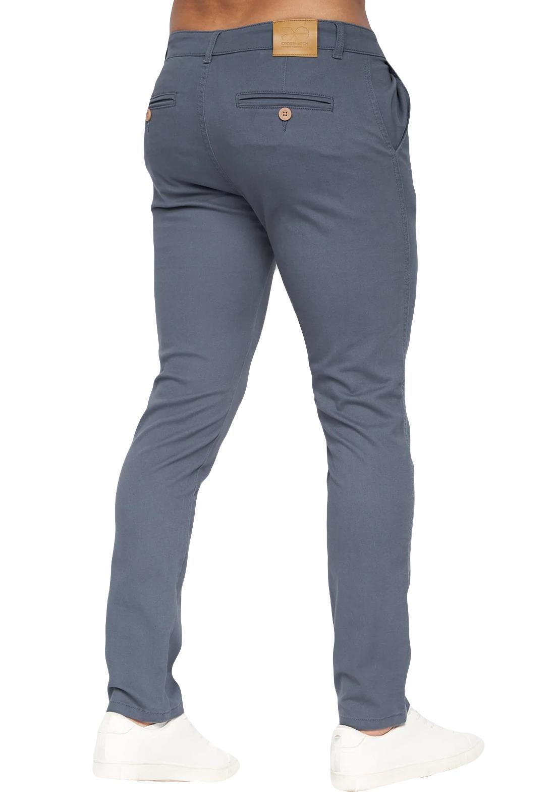 Pantalones de mezclilla CROSSHATCH para hombre elásticos chinos de diseñador informales de trabajo baratos - Imagen 67 de 74