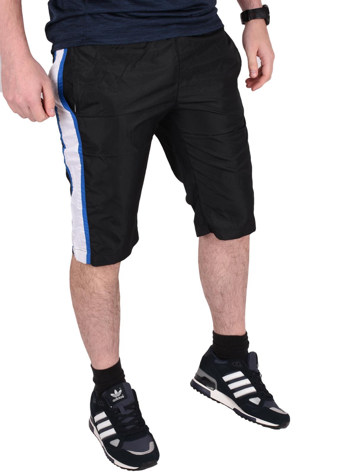 Pantalones Cortos Para Hombre Informales 3/4 Largo Largo Elásticos Ligeros Deportes Gimnasio Pantalones Reino Unido - Imagen 12 de 34