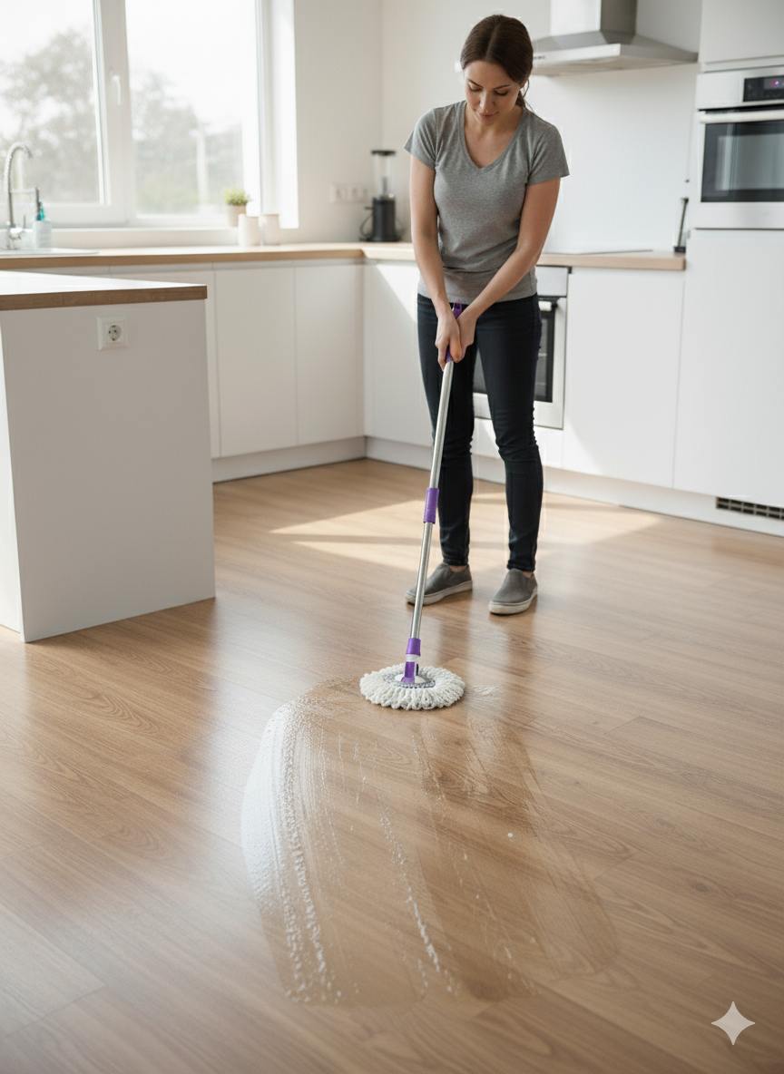 360° FLOOR MAGIC SPIN MOP BUCKET SET WITH 2 HEADS MICROFIBRE ROTATING DRY HEADS - Picture 17 of 17