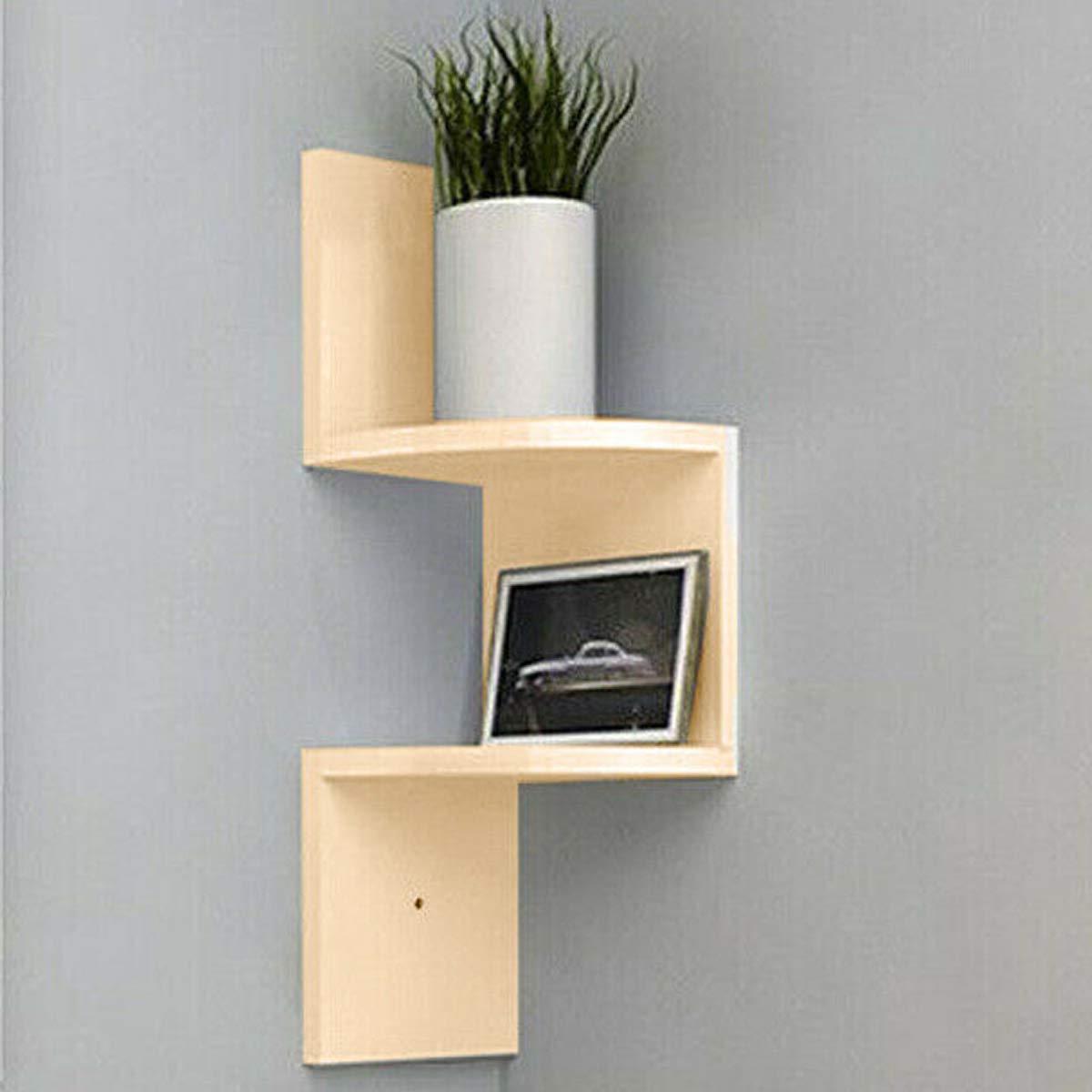 Estantes flotantes de pared de 2/3/5 niveles estante de la Esquina