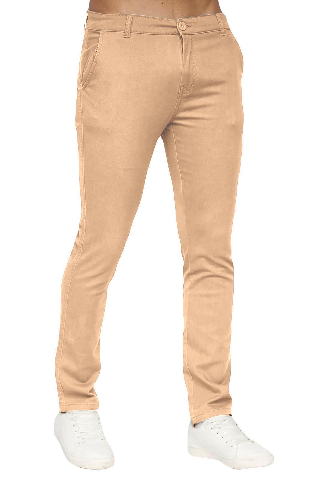 Pantalones de mezclilla CROSSHATCH para hombre elásticos chinos de diseñador informales de trabajo baratos - Imagen 69 de 74