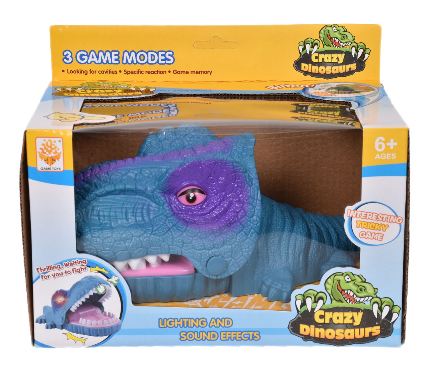 Press The Teeth And Avoid Being Bit Girls Boys Toys Biting Crazy Dinosaur Game