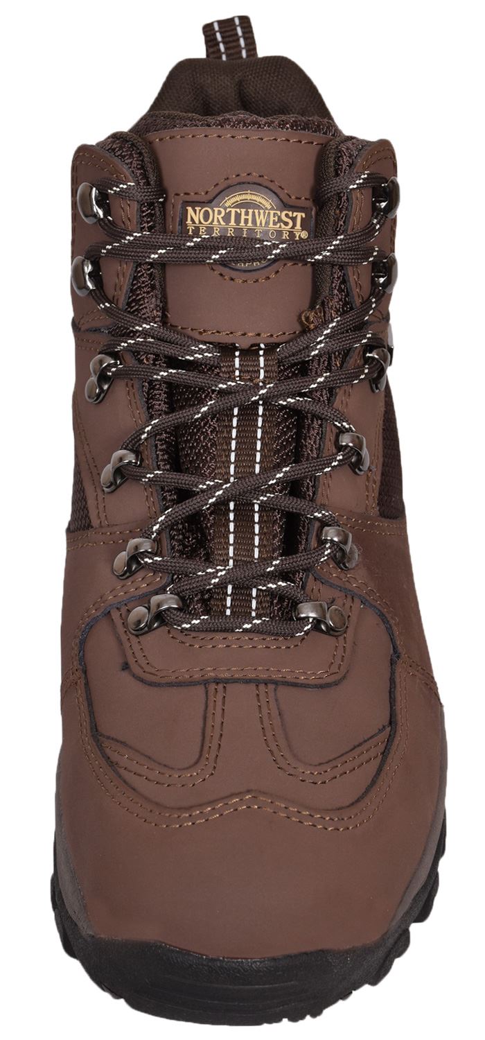NORTHWEST Mens Women Waterproof Hiking Ankle Boots Leather Trail Walking UK Size