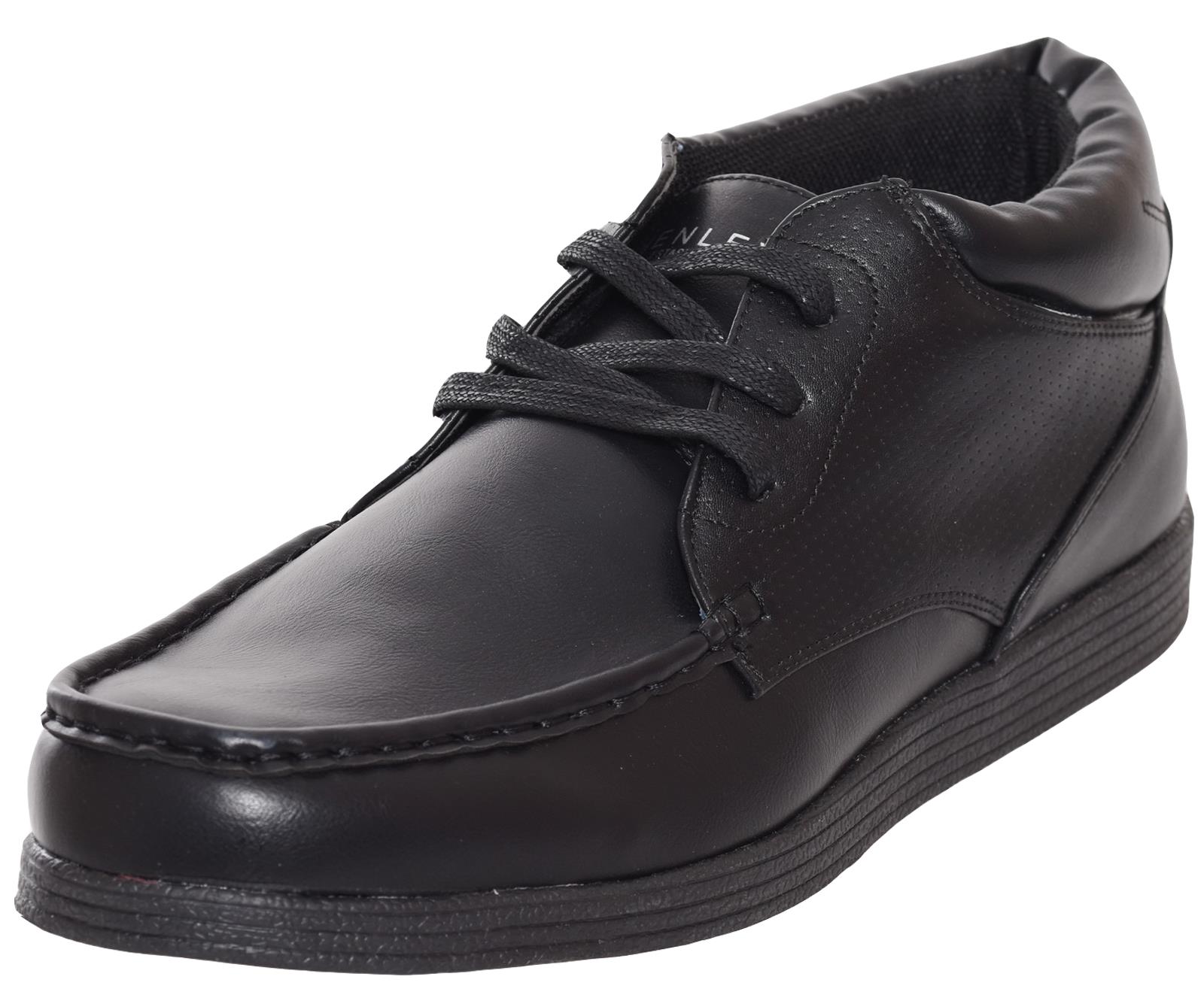 black smart work shoes