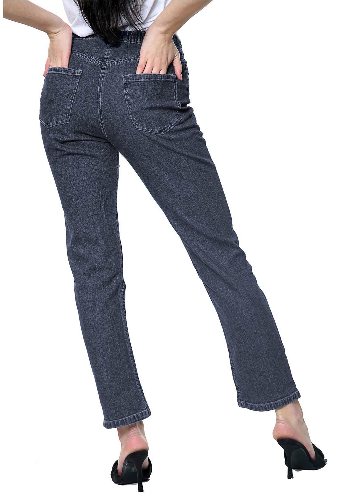 Stretch-Damenjeans Denim dehnbare Hose halbgummizug UK-Größe 6 – 36 - Bild 37 von 62