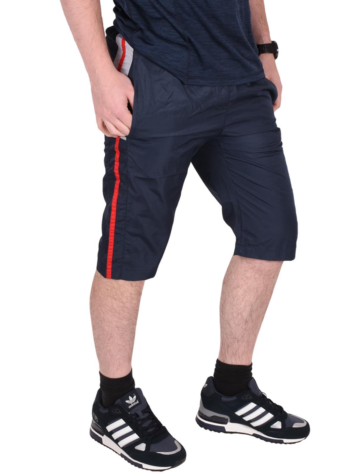 Pantalones Cortos Para Hombre Informales 3/4 Largo Largo Elásticos Ligeros Deportes Gimnasio Pantalones Reino Unido - Imagen 28 de 34