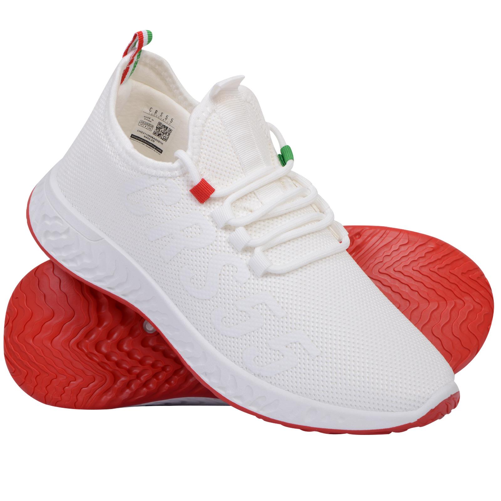 Crosshatch Trainers Lace Up Sports Sneaker Running Walking Gym Shoes UK