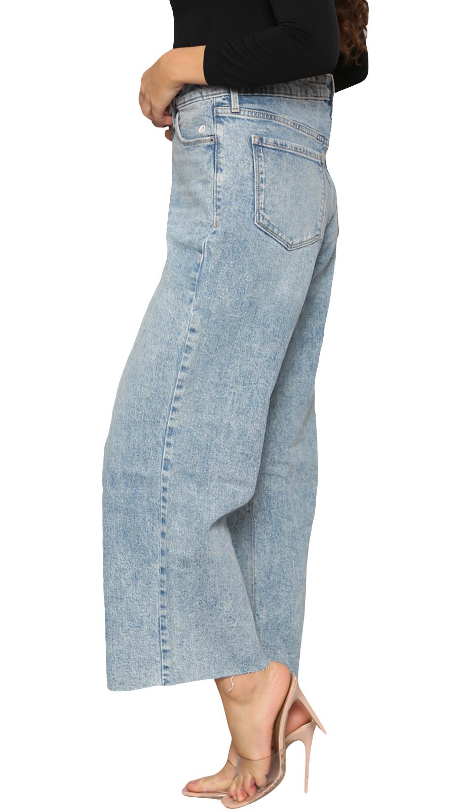 Pantalones de mezclilla para mujer Bootcut elásticos tiro medio acampanados pantalones largos pantalones talla 6-30 - Imagen 37 de 62