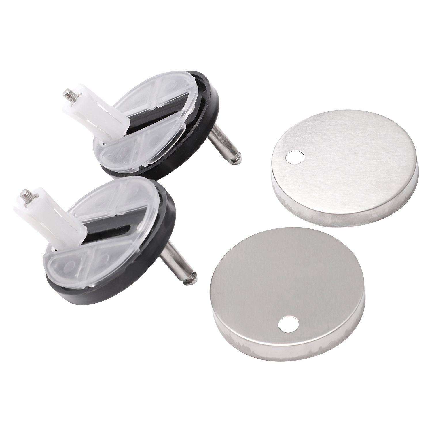 Luxury D Shape Heavy Duty Soft Close White Toilet Seat With Top Fixing