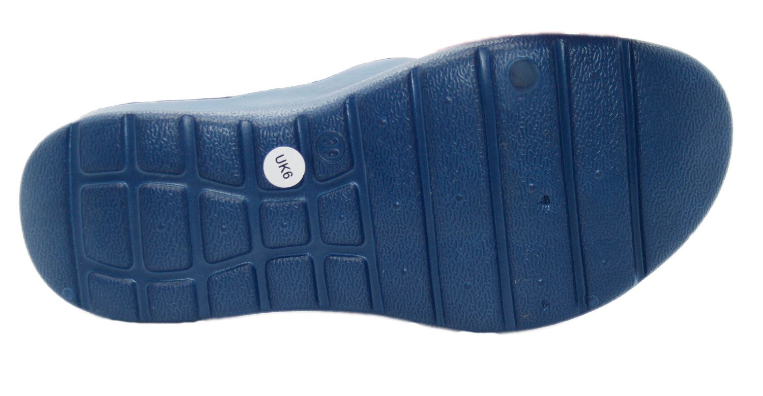 Ladies Sandals Slider Mule Pool Beach Flat Lightweight Comfortable UK Shoes 3-8 - Picture 27 of 35