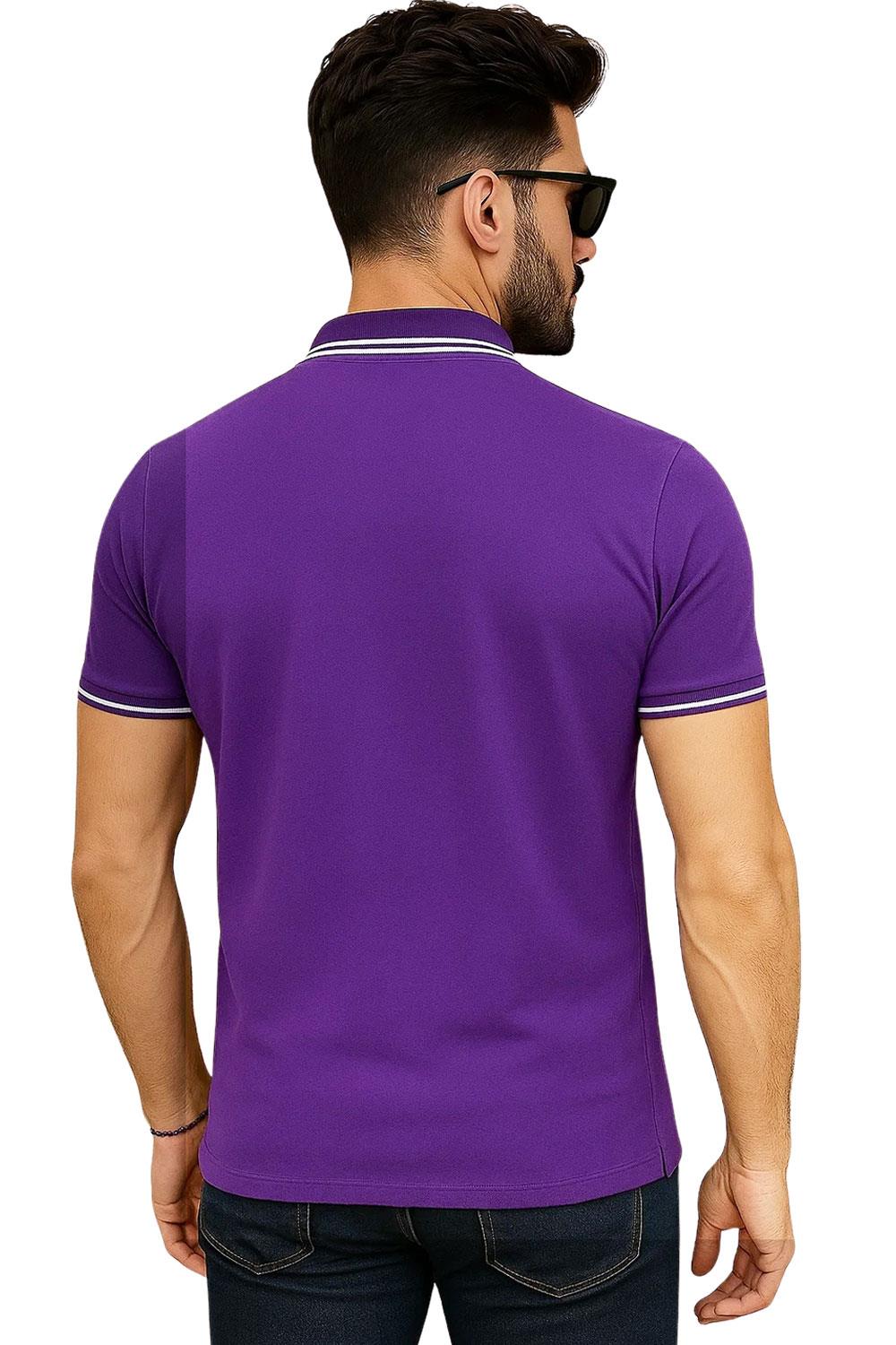 4er / 6er Pack Herren Tip Poloshirt Kurzarm Uni Piqué Zipfelkragen T-Shirt - Bild 49 von 127