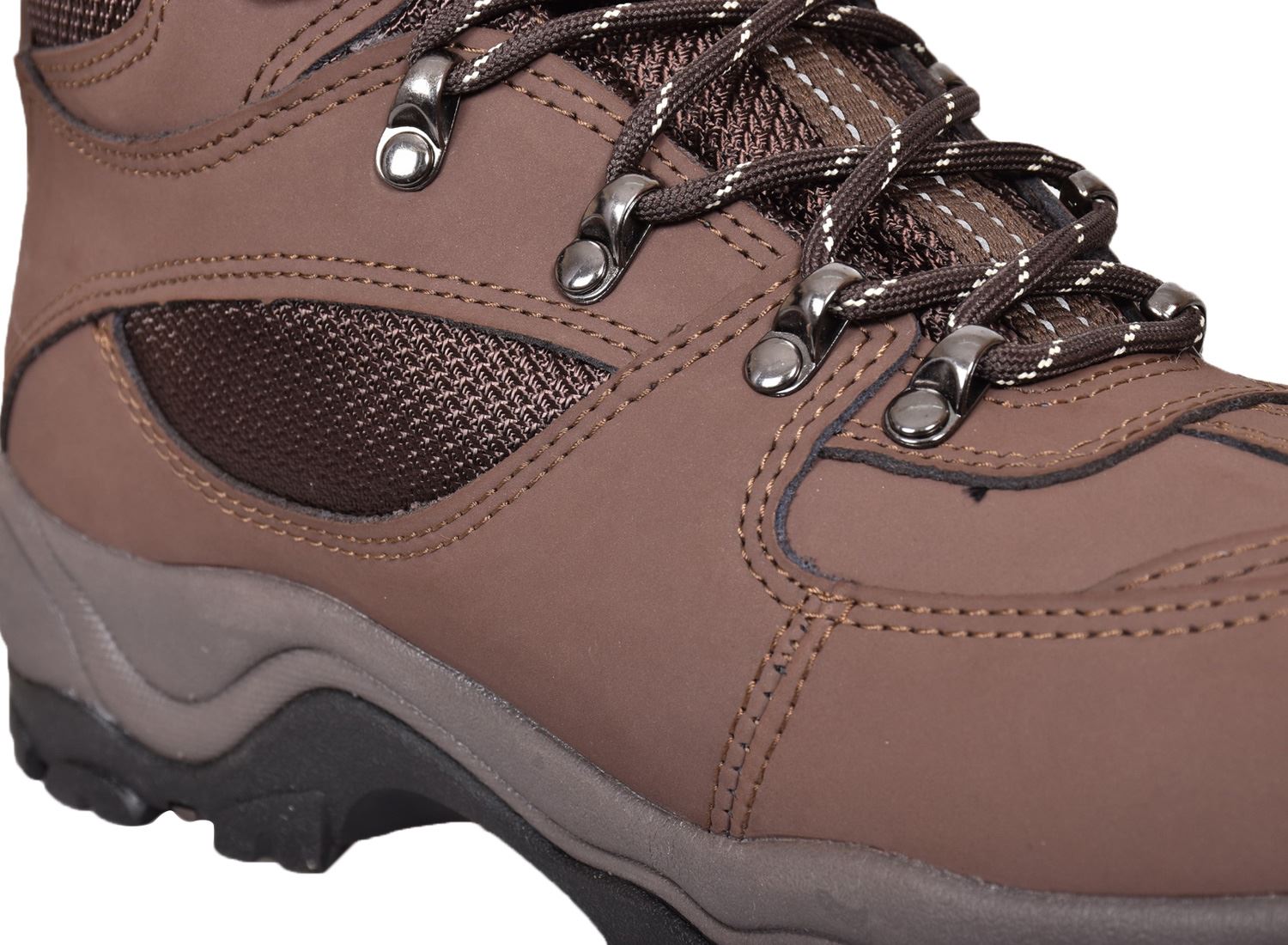 NORTHWEST Mens Women Waterproof Hiking Ankle Boots Leather Trail Walking UK Size