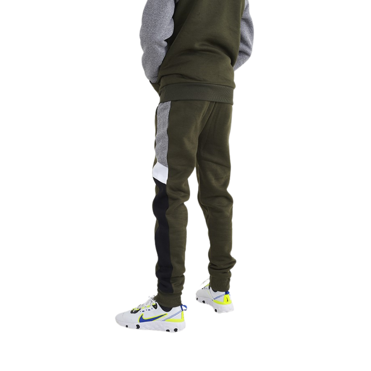 Jogging Bottoms Kids Elastic Waist Warm Fleece Comfy Casual Tracksuit Joggers - Picture 8 of 8