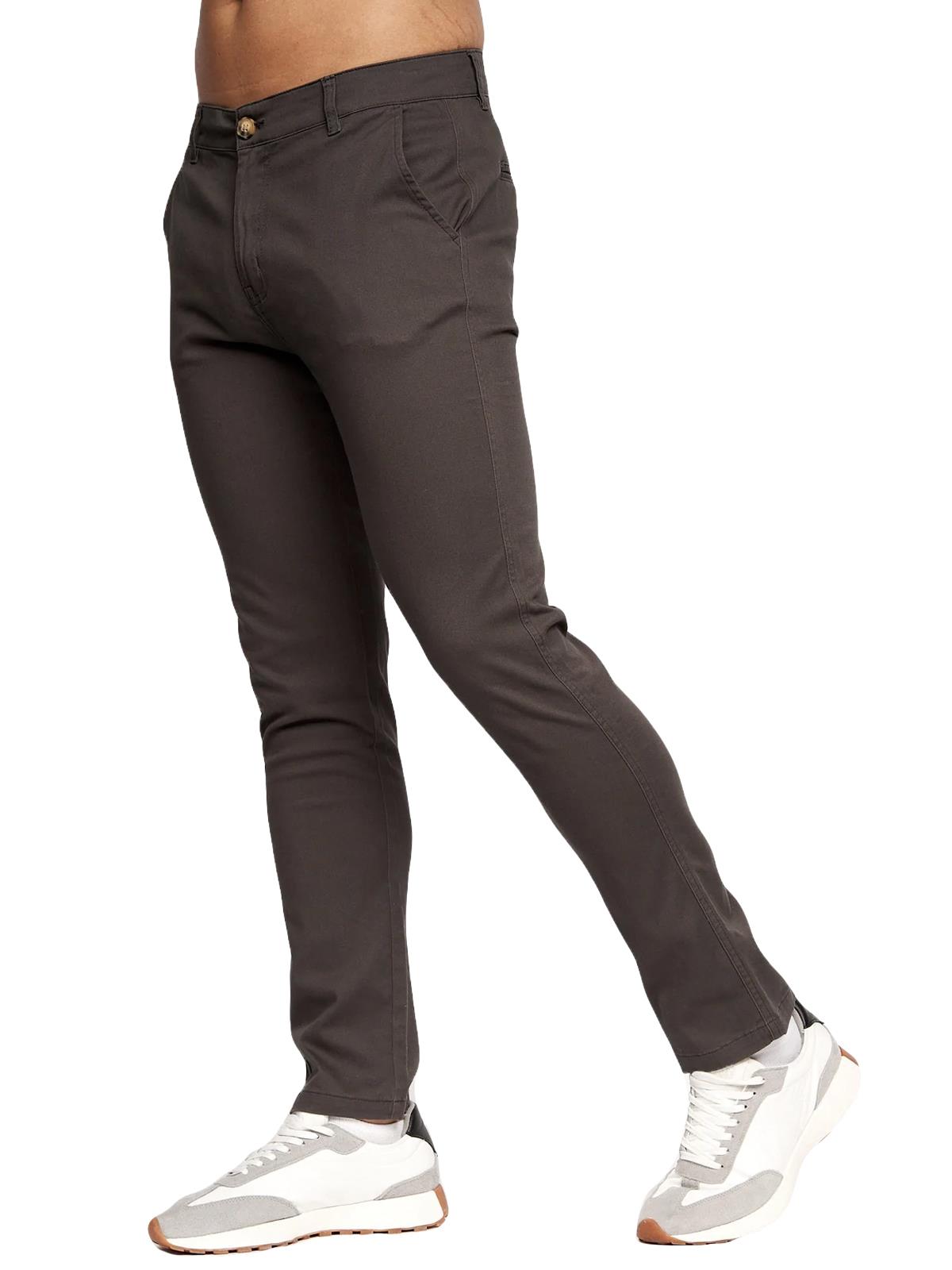 Pantalones de mezclilla CROSSHATCH para hombre elásticos chinos de diseñador informales de trabajo baratos - Imagen 24 de 74