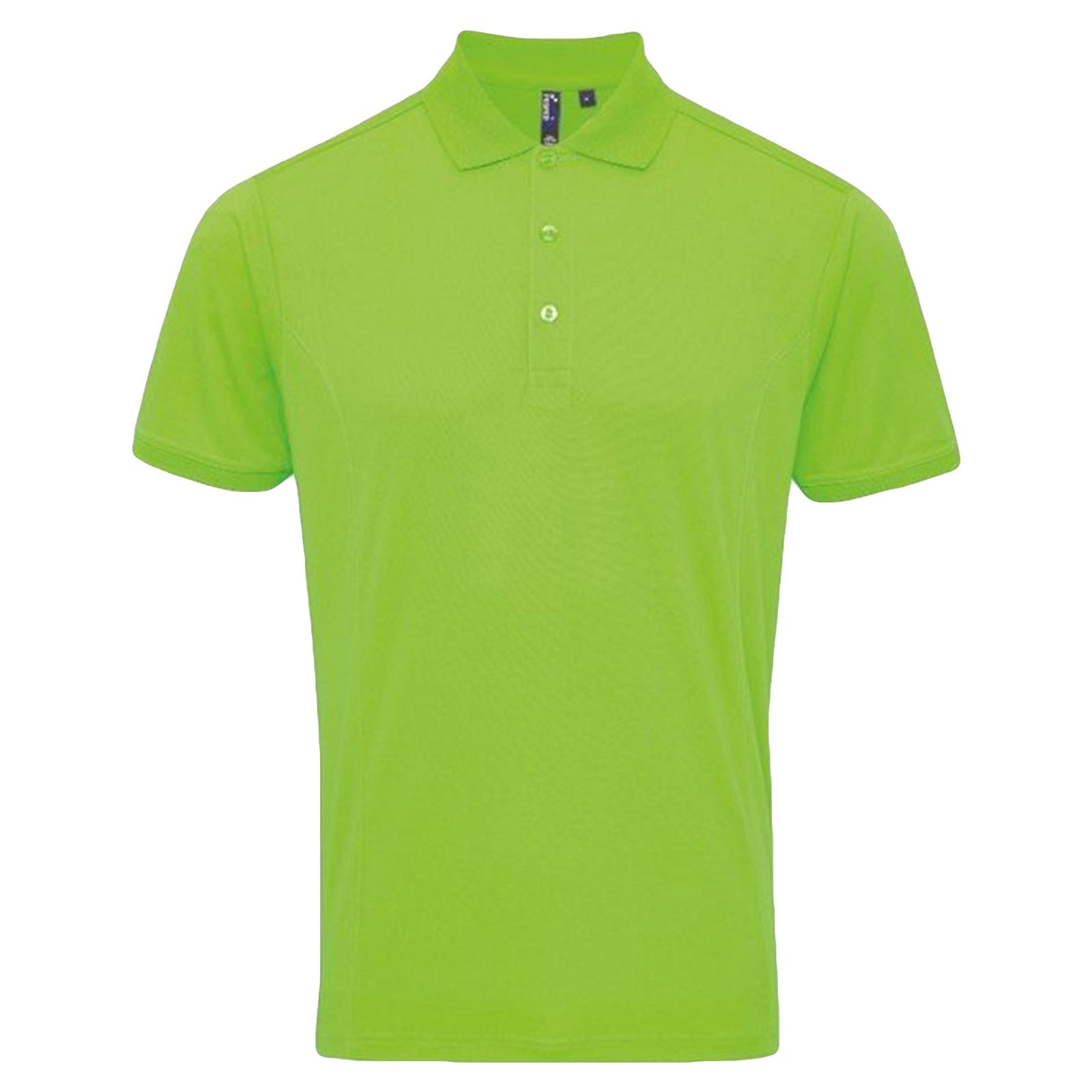 neon green polo t shirt