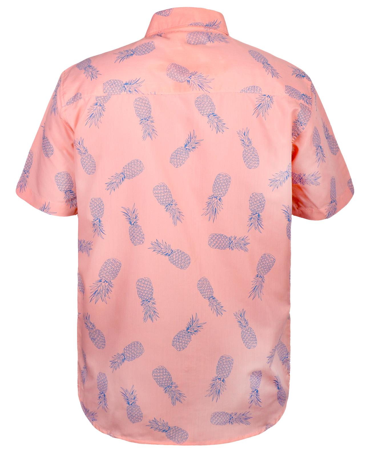 Camisa Hawaiana Para Hombres Playa Palmera Floral Vacaciones de Verano Camisas Manga Corta - Imagen 12 de 28