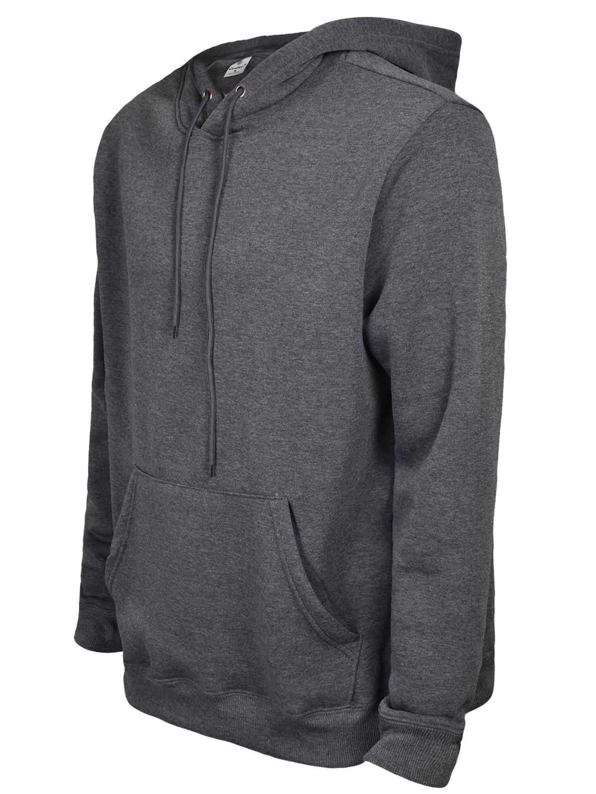 Womens Plain Hoodie Pullover Long Sleeve Fleece Ladies Sweatshirt Hooded Top - Picture 18 of 22