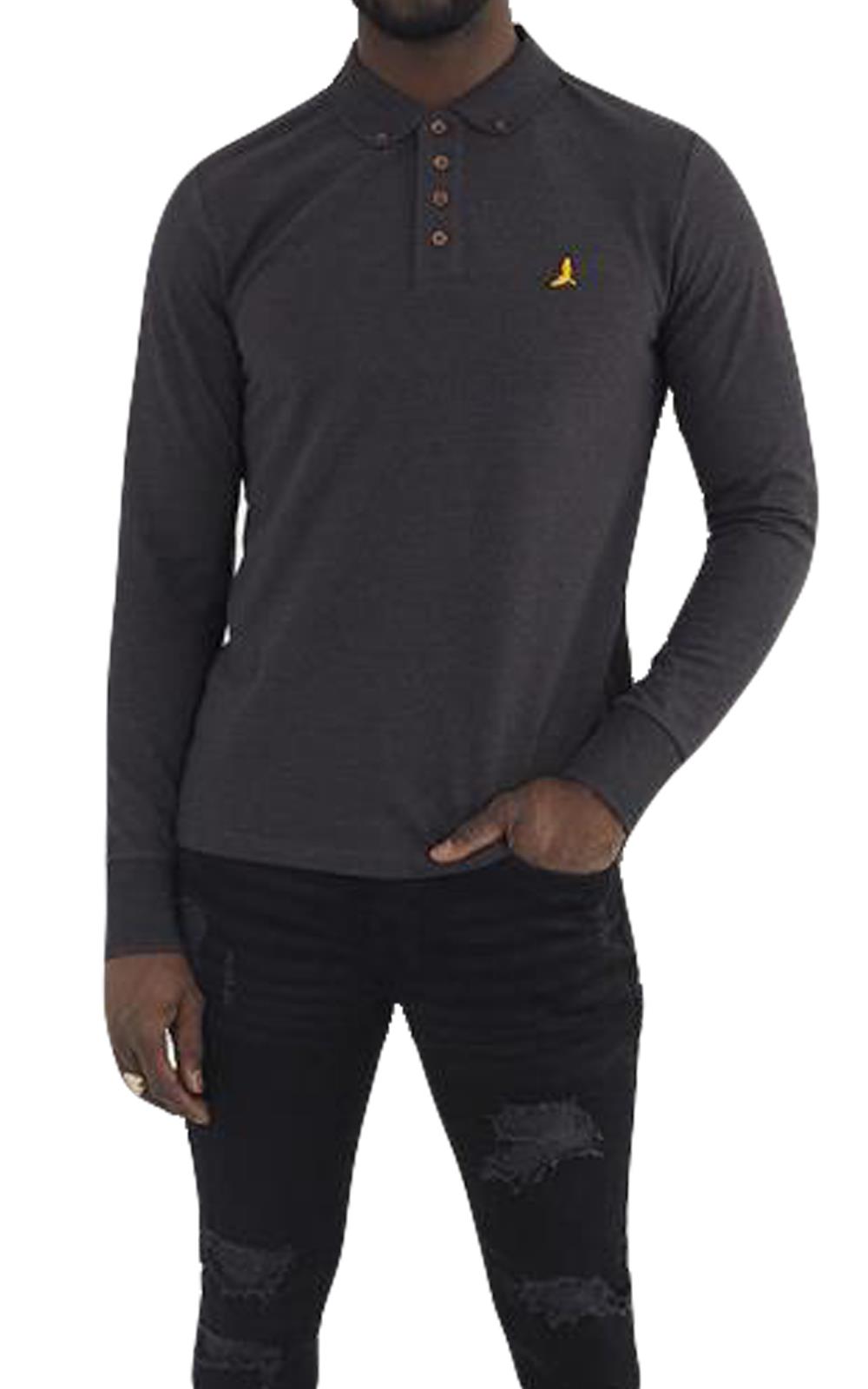 Mens Polo T-Shirt Short Sleeve Button Strapped Collared Tshirt Cotton Summer Top - Picture 7 of 15
