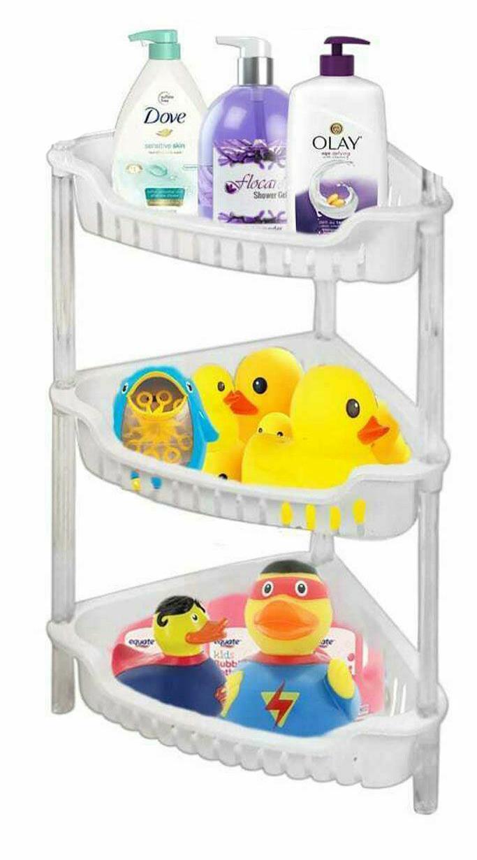 3 tier shower rack