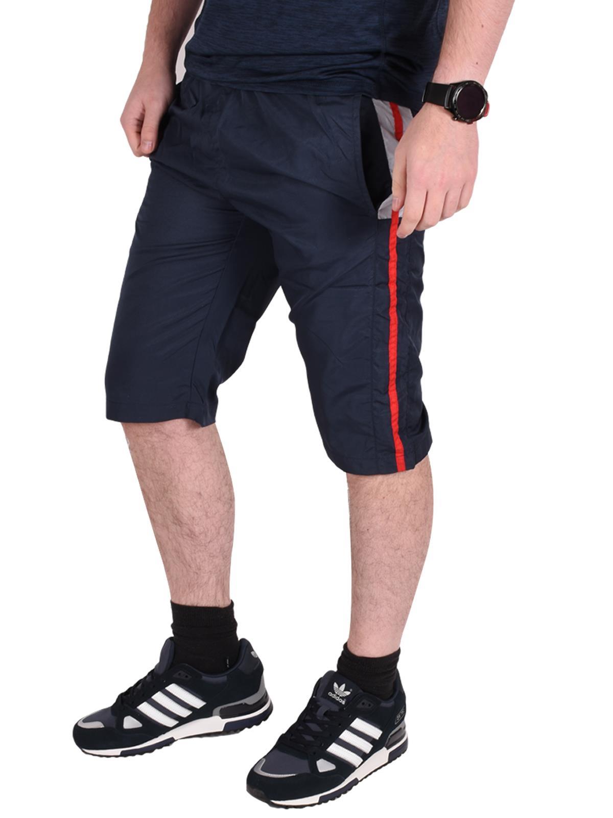 Pantalones Cortos Para Hombre Informales 3/4 Largo Largo Elásticos Ligeros Deportes Gimnasio Pantalones Reino Unido - Imagen 27 de 34