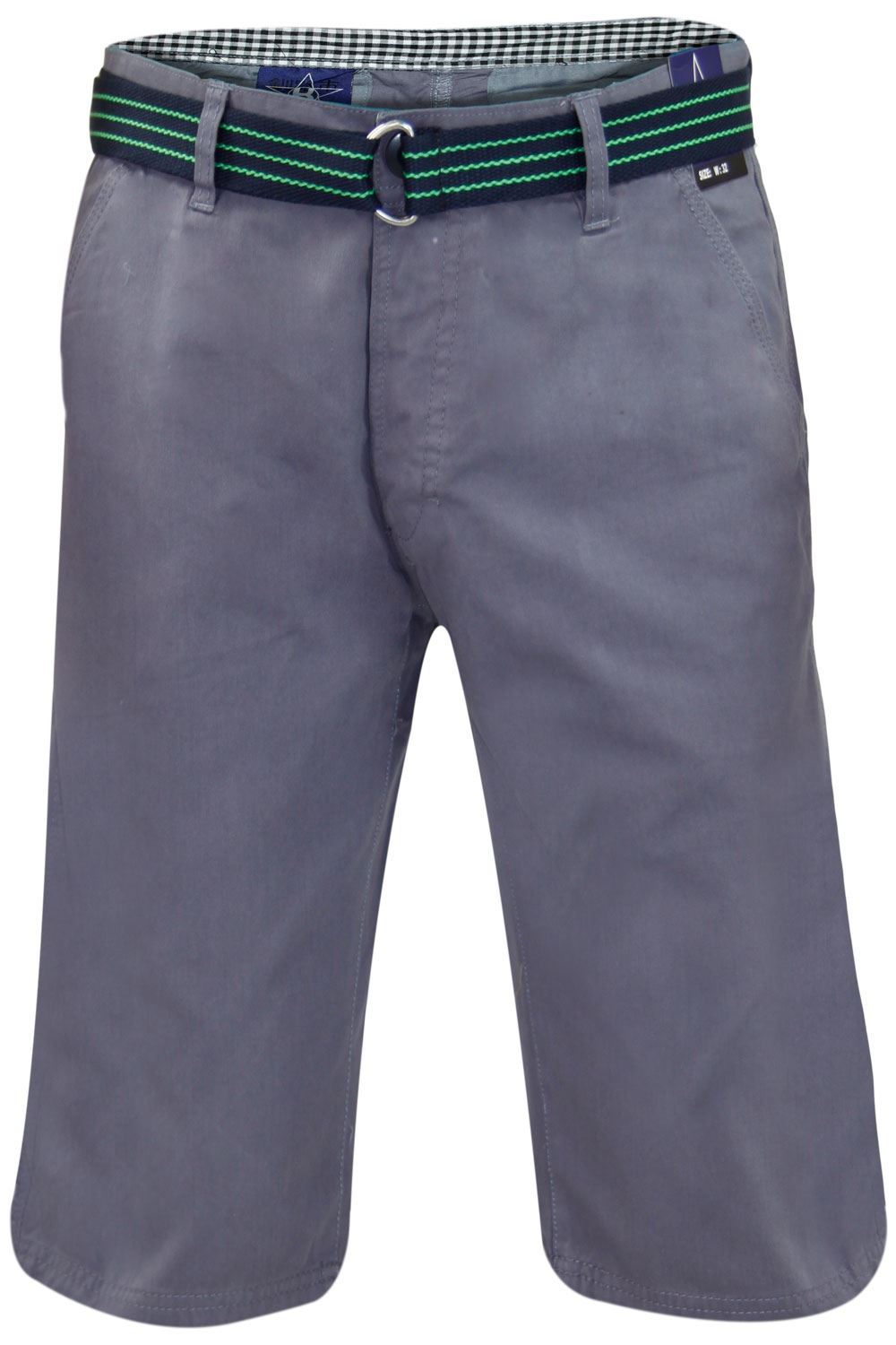 Herren Chino Shorts Freizeit Halb Hose 100% Baumwolle Sommer Jeans Frei Webgürtel - Bild 36 von 79