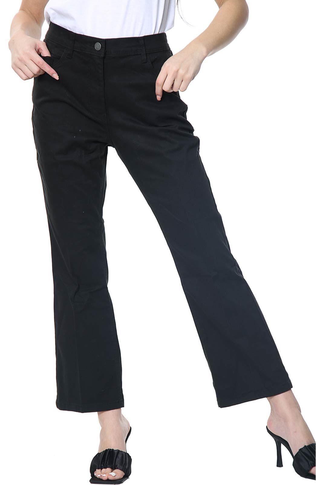 Pantalones de mezclilla para mujer Bootcut elásticos tiro medio acampanados pantalones largos pantalones talla 6-30 - Imagen 11 de 62