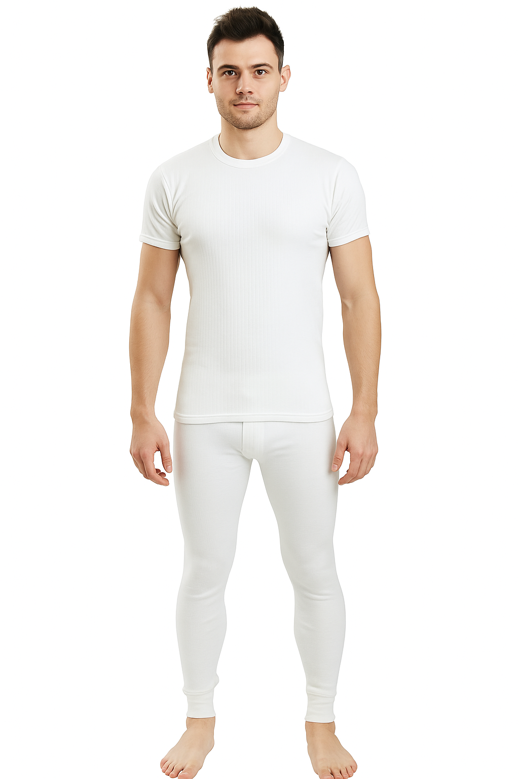 Mens Thermal Underwear Long Johns Top Bottom TShirt Short Long Sleeve 2 Pack - Picture 37 of 42