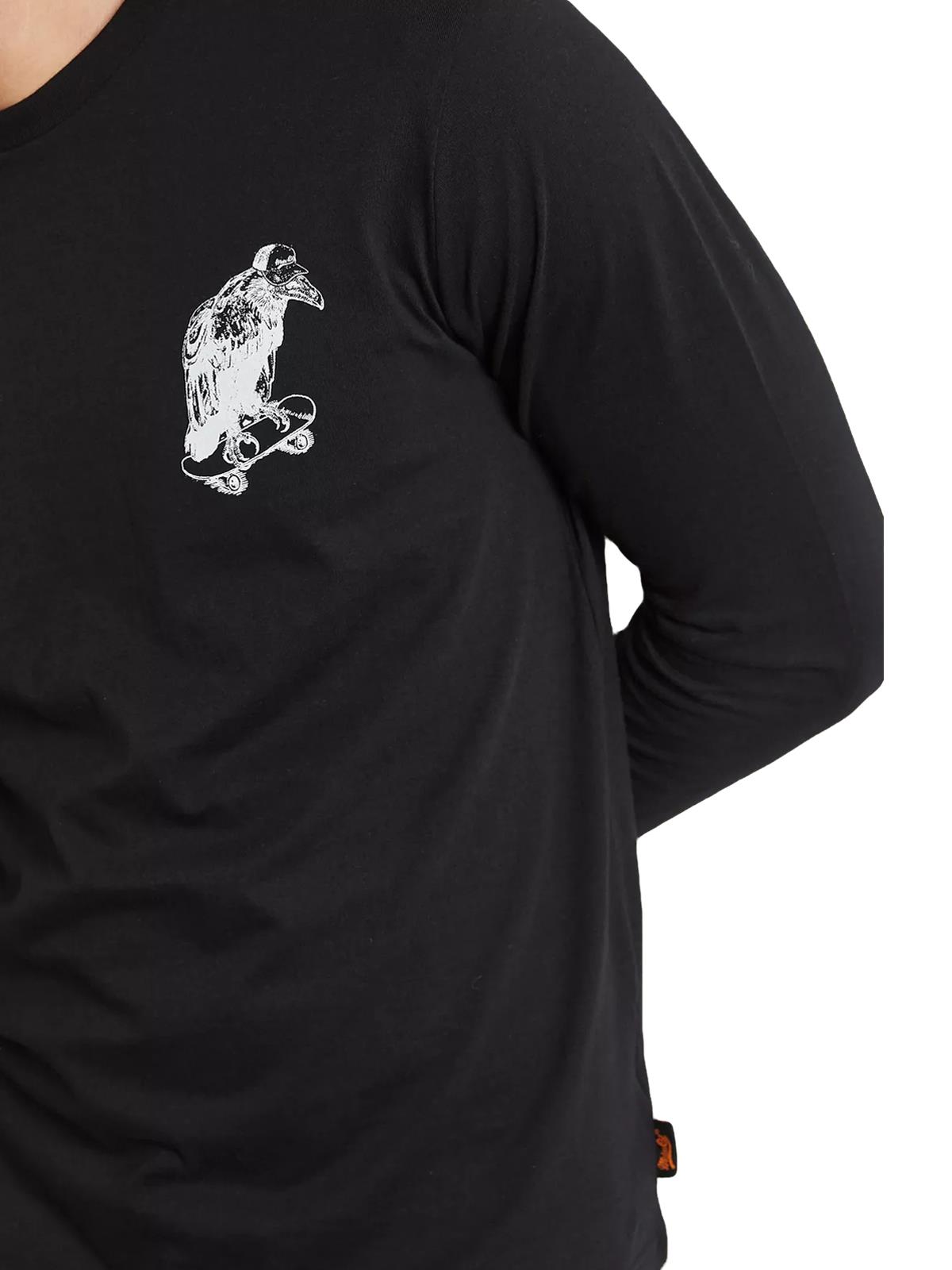 Brave Soul Mens Ribbed T-Shirts Long Sleeve Crew Neck Stretchable Cotton Tee Top - Picture 12 of 17