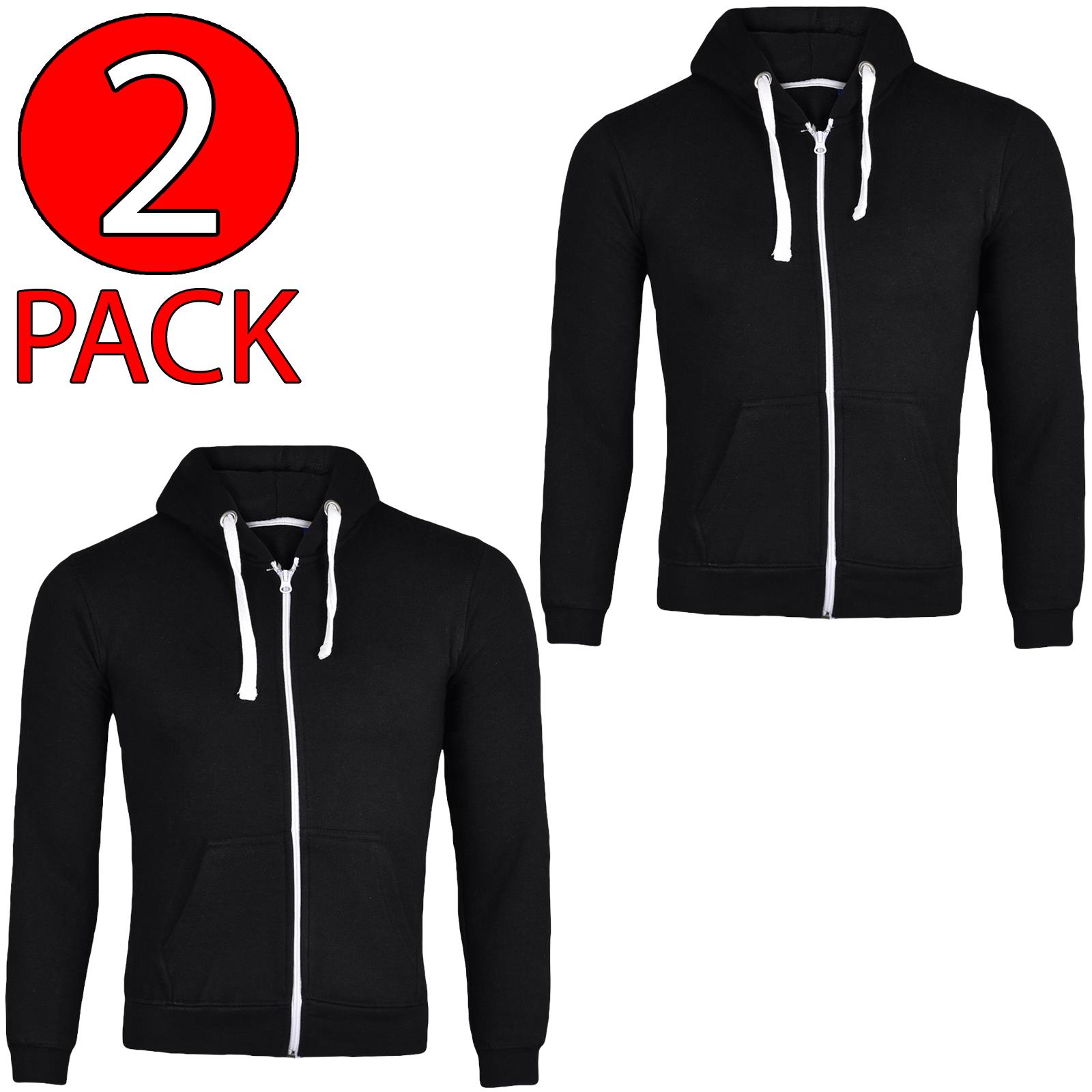 Kids Zip up Hoodie Sweatshirts PE School Jumpers Fleece Hoodies For Boys Girls - Picture 174 of 264