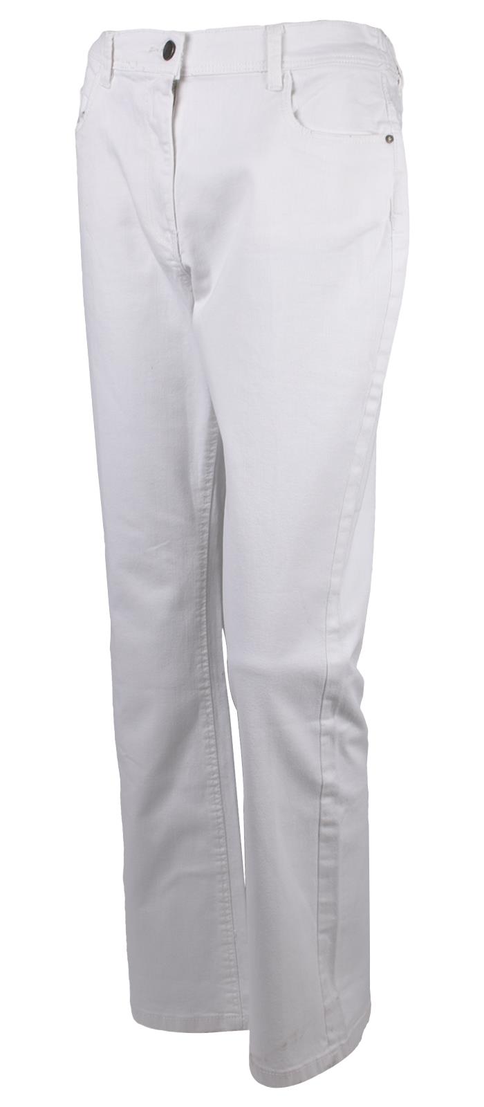 Pantalones de mezclilla elásticos acampanados acampanados con corte bota para mujer - Imagen 30 de 30