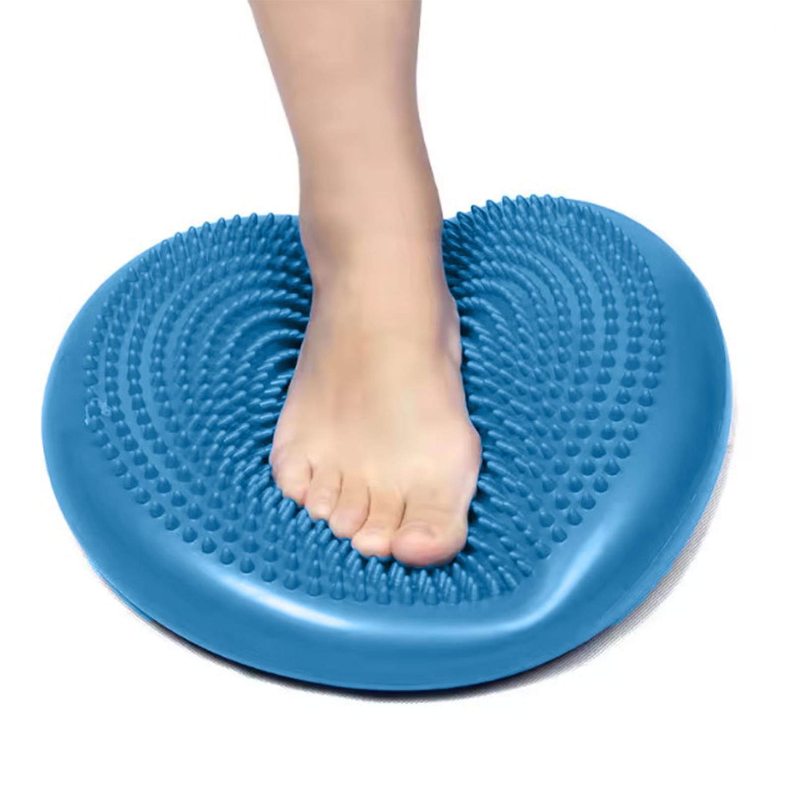 Cojín inflable de equilibrio oscilante disco de estabilidad yoga tabla de aire ayuda de entrenamiento - Imagen 14 de 16
