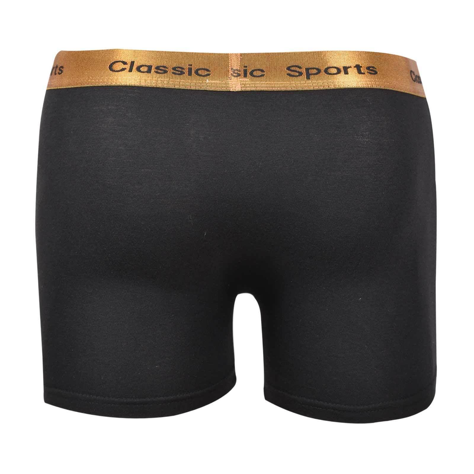 Mens Boxer Classic Sports Rib Shorts Underwear Underpants Trunks 3-12 Pack S-2XL - Picture 11 of 30