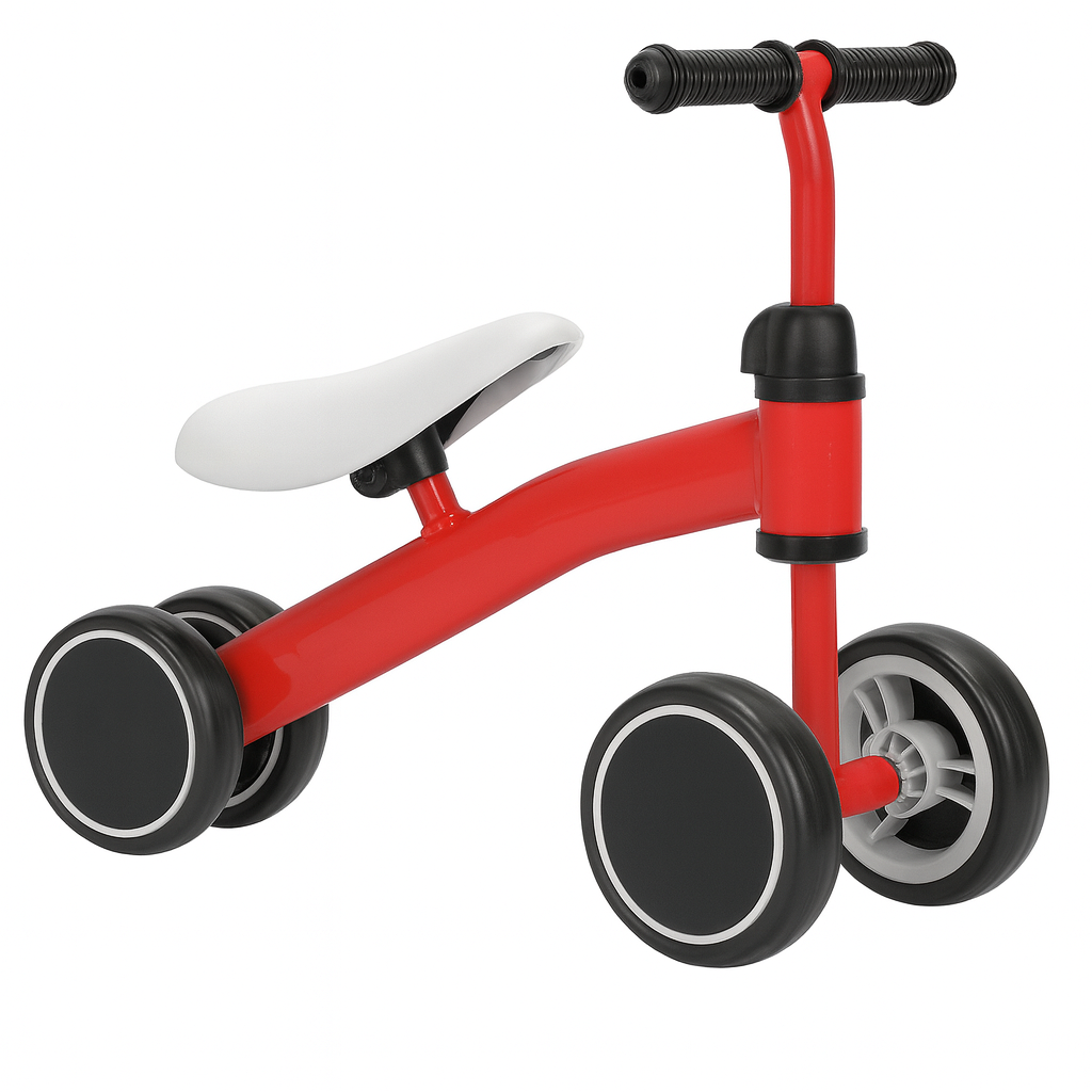 Baby Balance Bike Toddler Ride On 4 Wheels Bicycle Cup Kids Toy Perfect Gifts - Picture 9 of 10