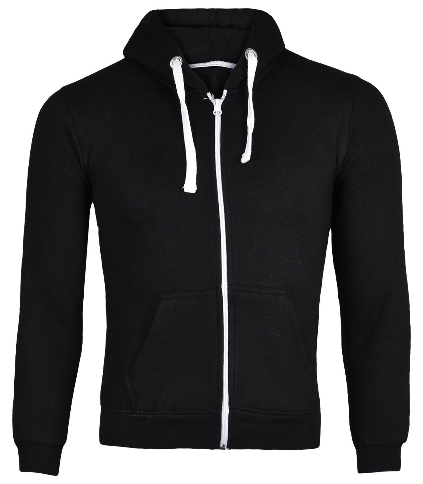 Kids Zip up Hoodie Sweatshirts PE School Jumpers Fleece Hoodies For Boys Girls - Picture 175 of 264