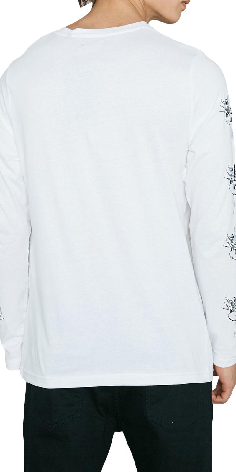 Camisetas para hombre de manga larga cuello redondo elásticas 100 % algodón alma valiente - Imagen 25 de 26