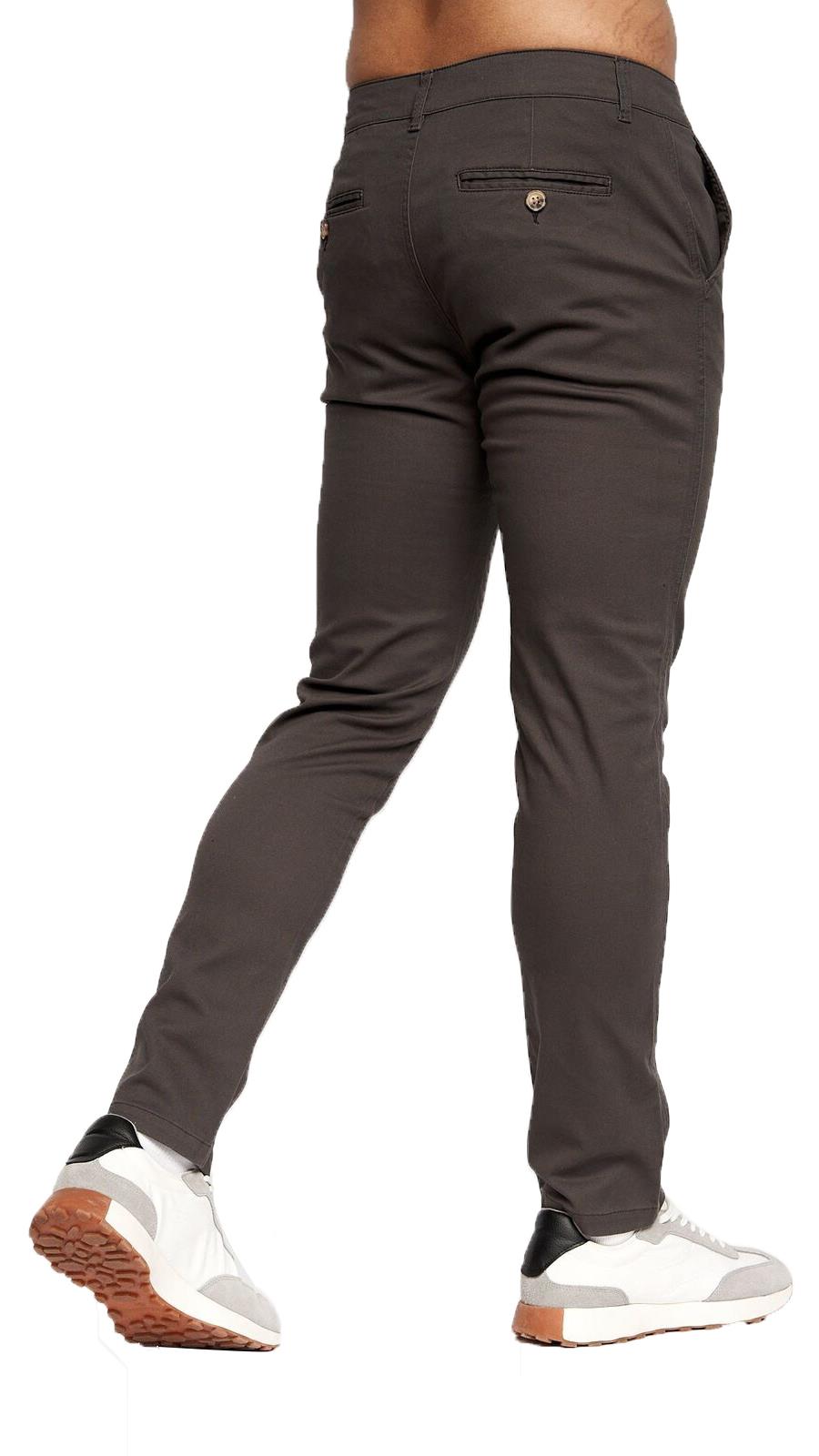 Pantalones de mezclilla CROSSHATCH para hombre elásticos chinos de diseñador informales de trabajo baratos - Imagen 26 de 74