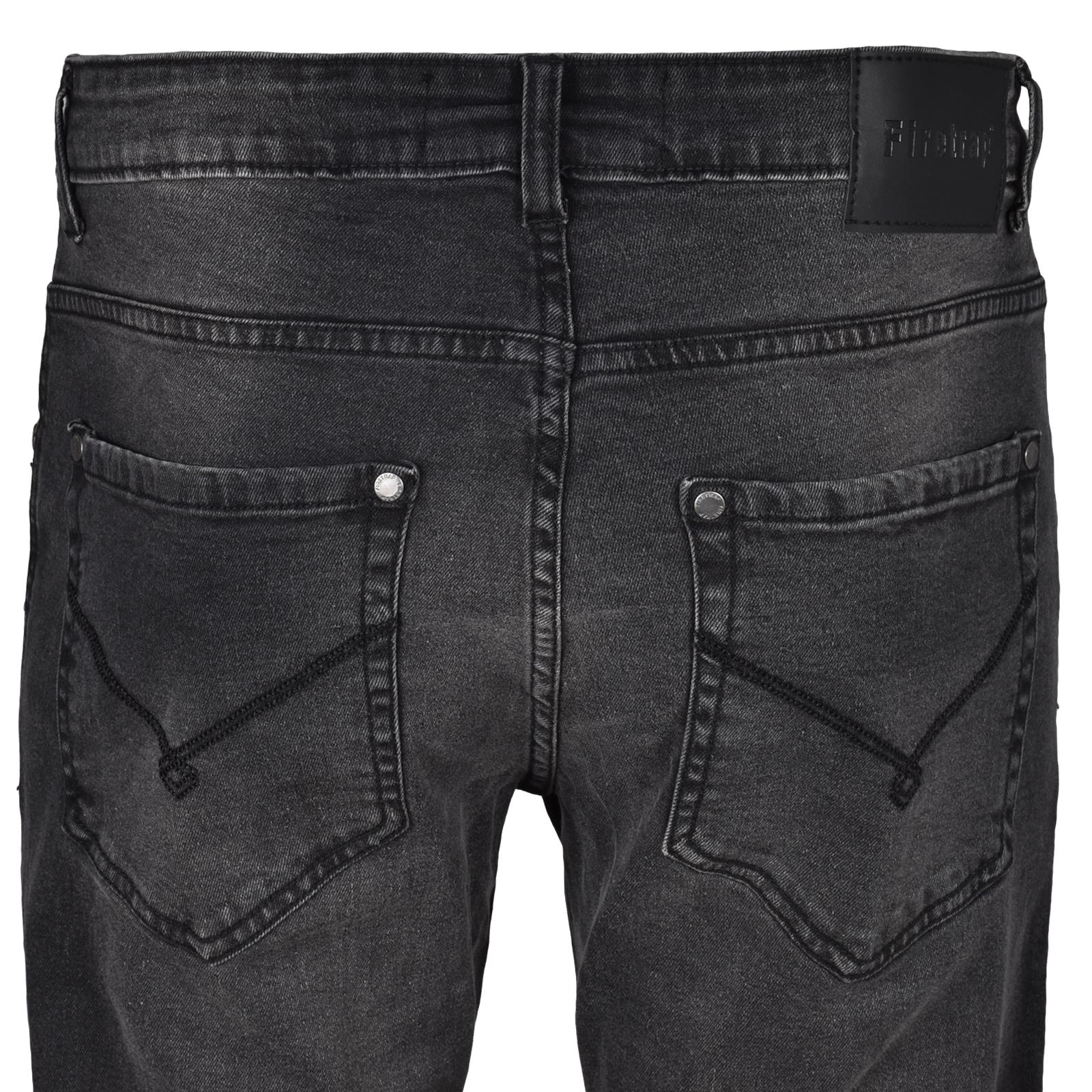Pantalones de mezclilla Firetrap informales de pierna recta elegantes elásticos ajustados - Imagen 14 de 44