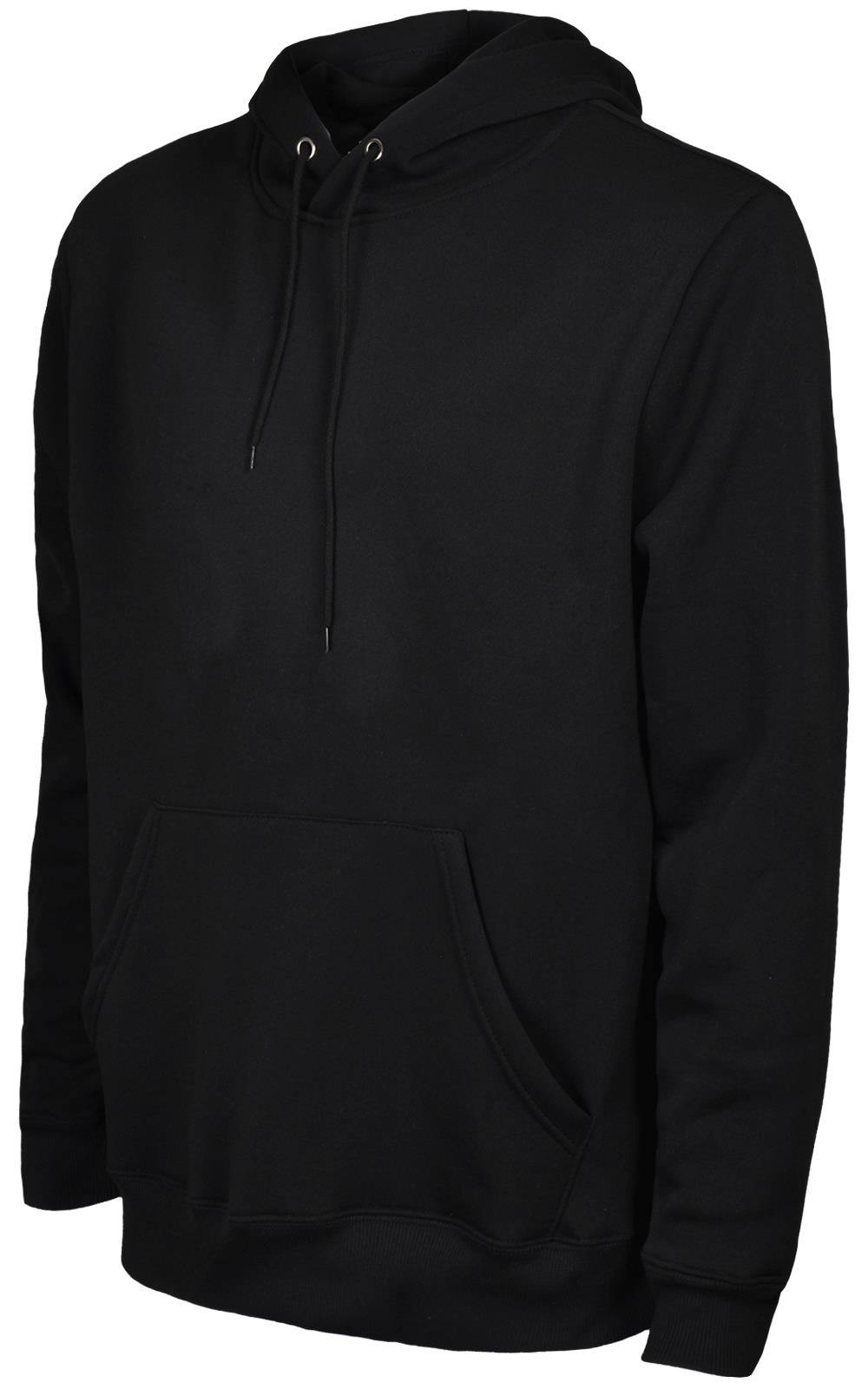 Womens Plain Hoodie Pullover Long Sleeve Fleece Ladies Sweatshirt Hooded Top - Picture 12 of 22