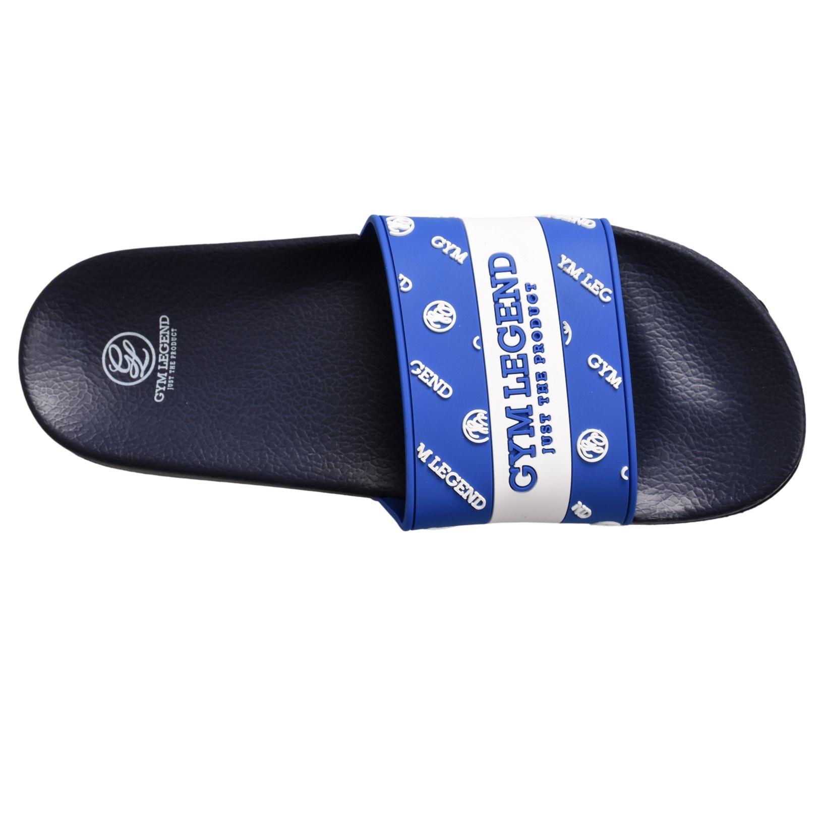 GYM LEGEND Mens Slider Mule Sandal Slip on Lighweight Beach