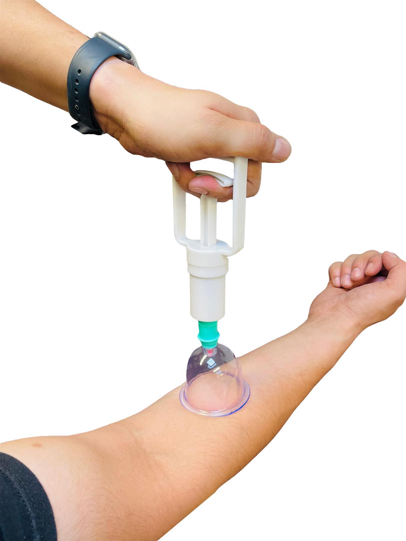 12PCS Vacuum Cupping Set Massage Therapy Cups Suction Health Acupuncture UK - Produktbild 3