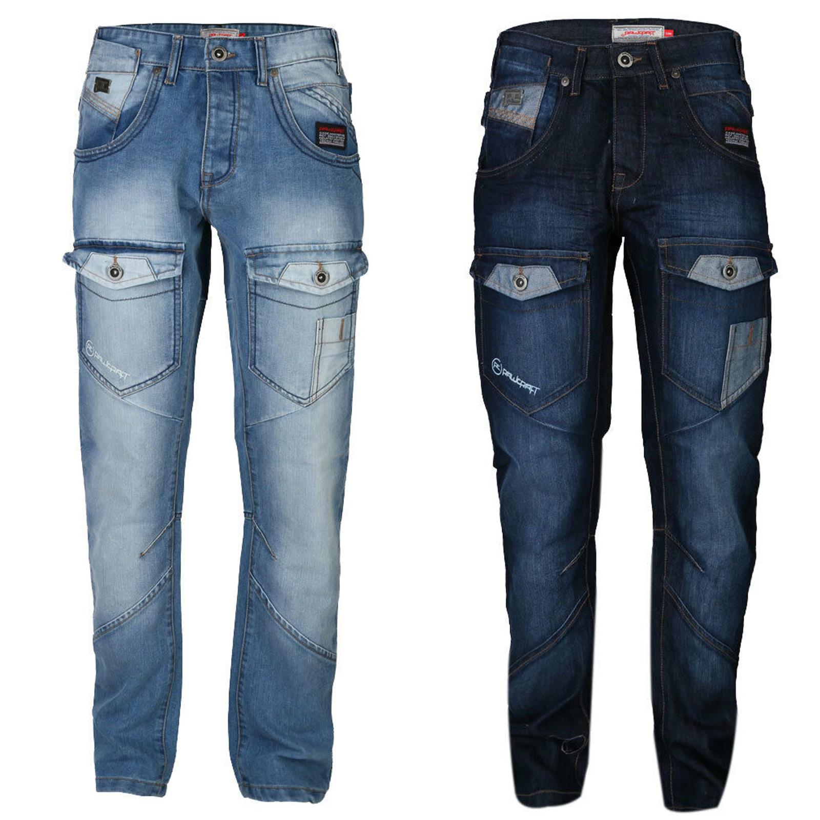 Rawcraft Mens Straight Jeans Vanqsh Chilrob Darhust Denim Casual Pants  Trousers | eBay UK