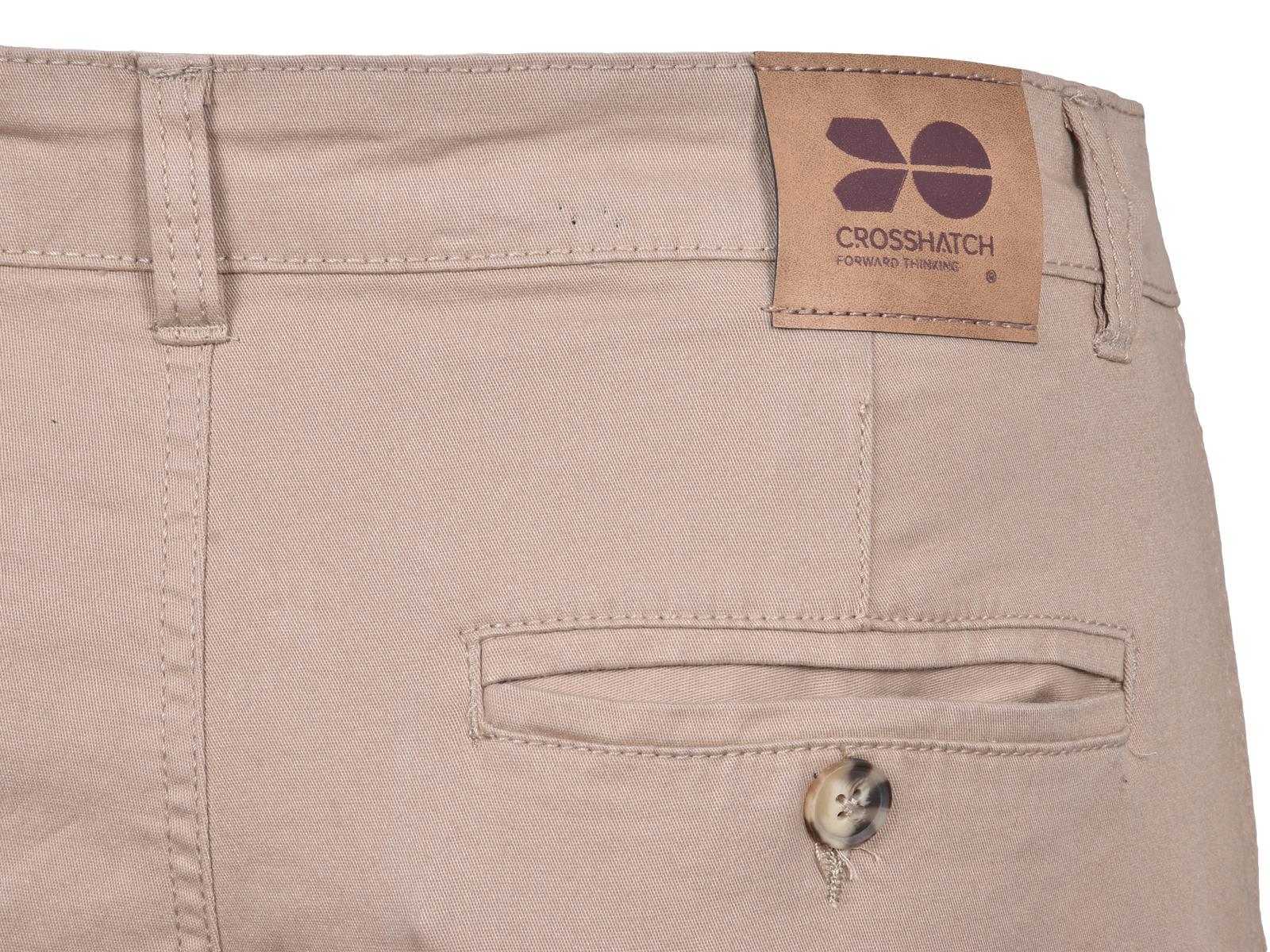 Pantalones de mezclilla CROSSHATCH para hombre elásticos chinos de diseñador informales de trabajo baratos - Imagen 18 de 74